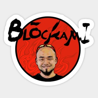 Hideki Kamiya - BlocKami - God of Blocking Sticker